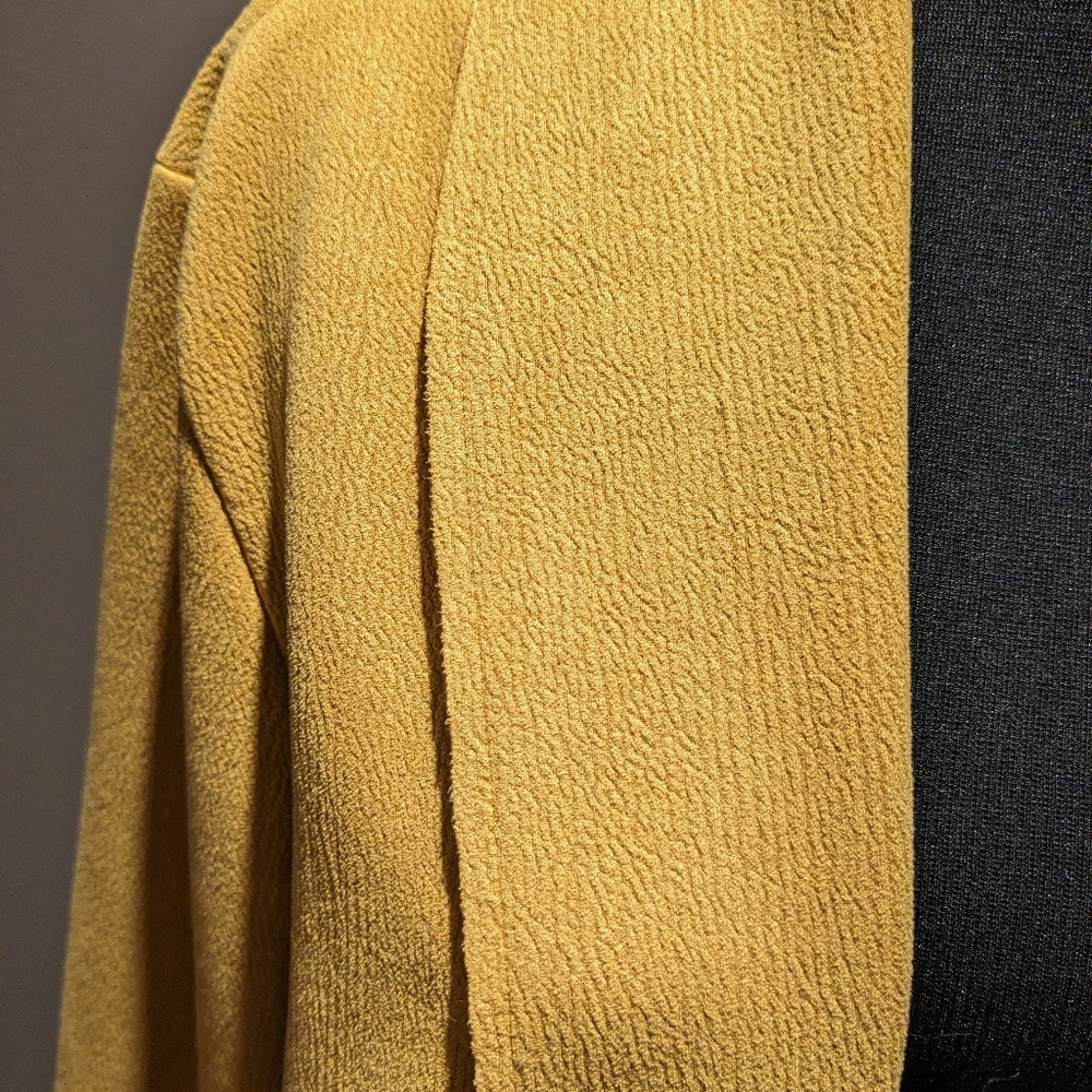 Mustard colored coat - Picture 3 of 3